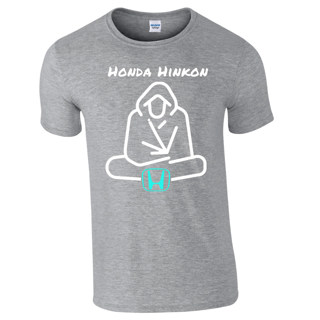 Honda Hinkon T-Shirt - White Vinyl