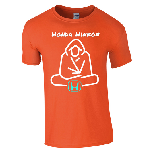 Honda Hinkon T-Shirt - White Vinyl