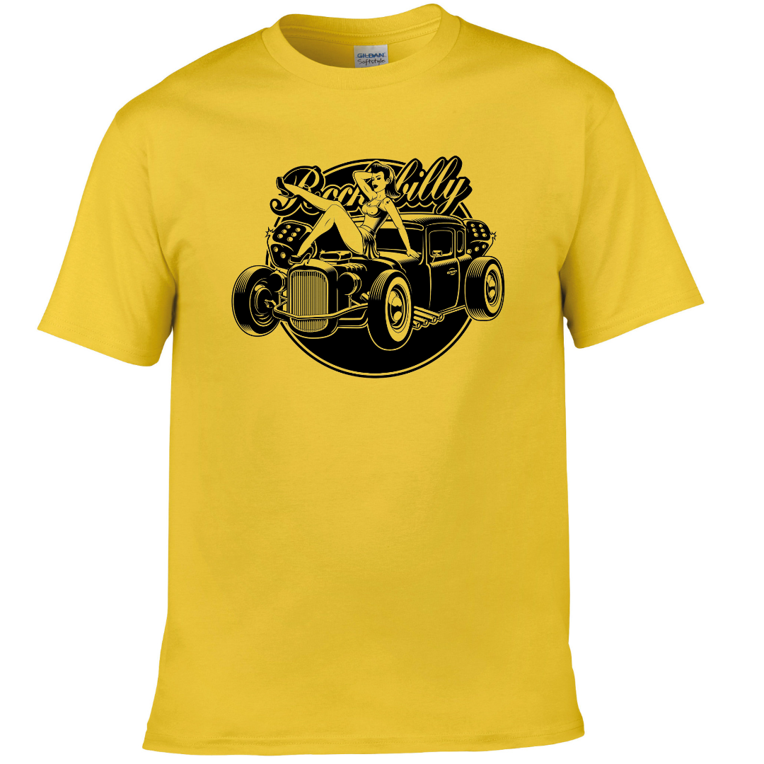 Rockerbilly Hot-Rod T-Shirt