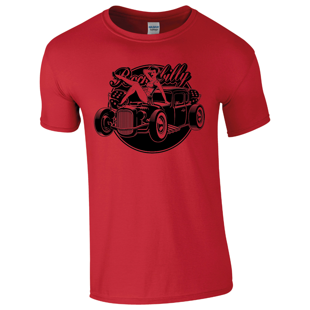 Rockerbilly Hot-Rod T-Shirt