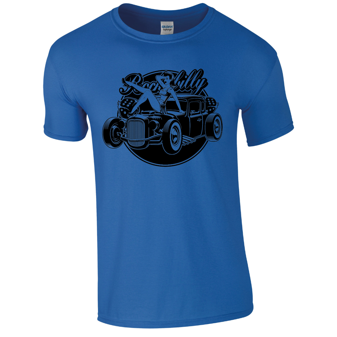 Rockerbilly Hot-Rod T-Shirt