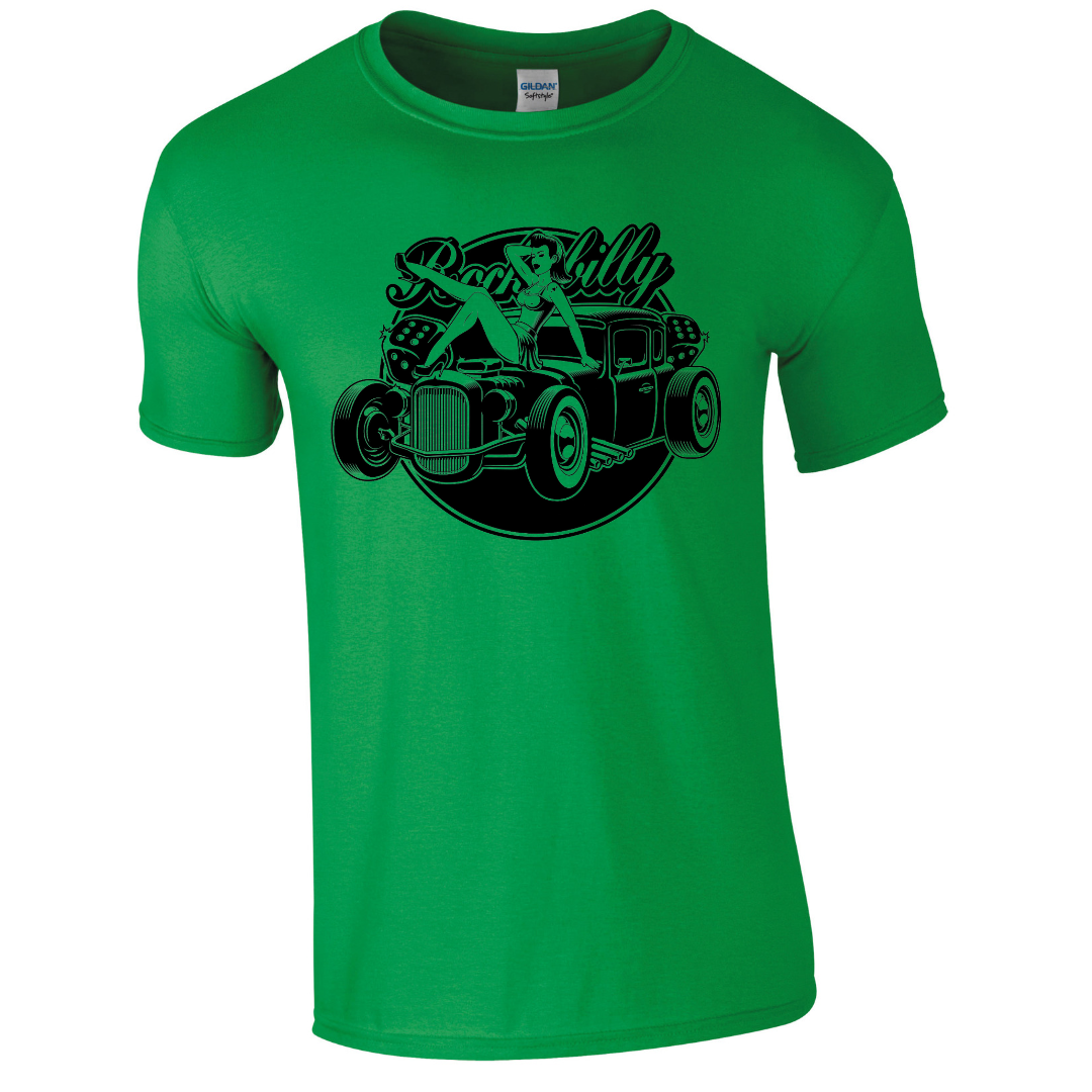 Rockerbilly Hot-Rod T-Shirt