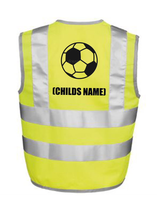 Kids Hi-Vis Vest - Football