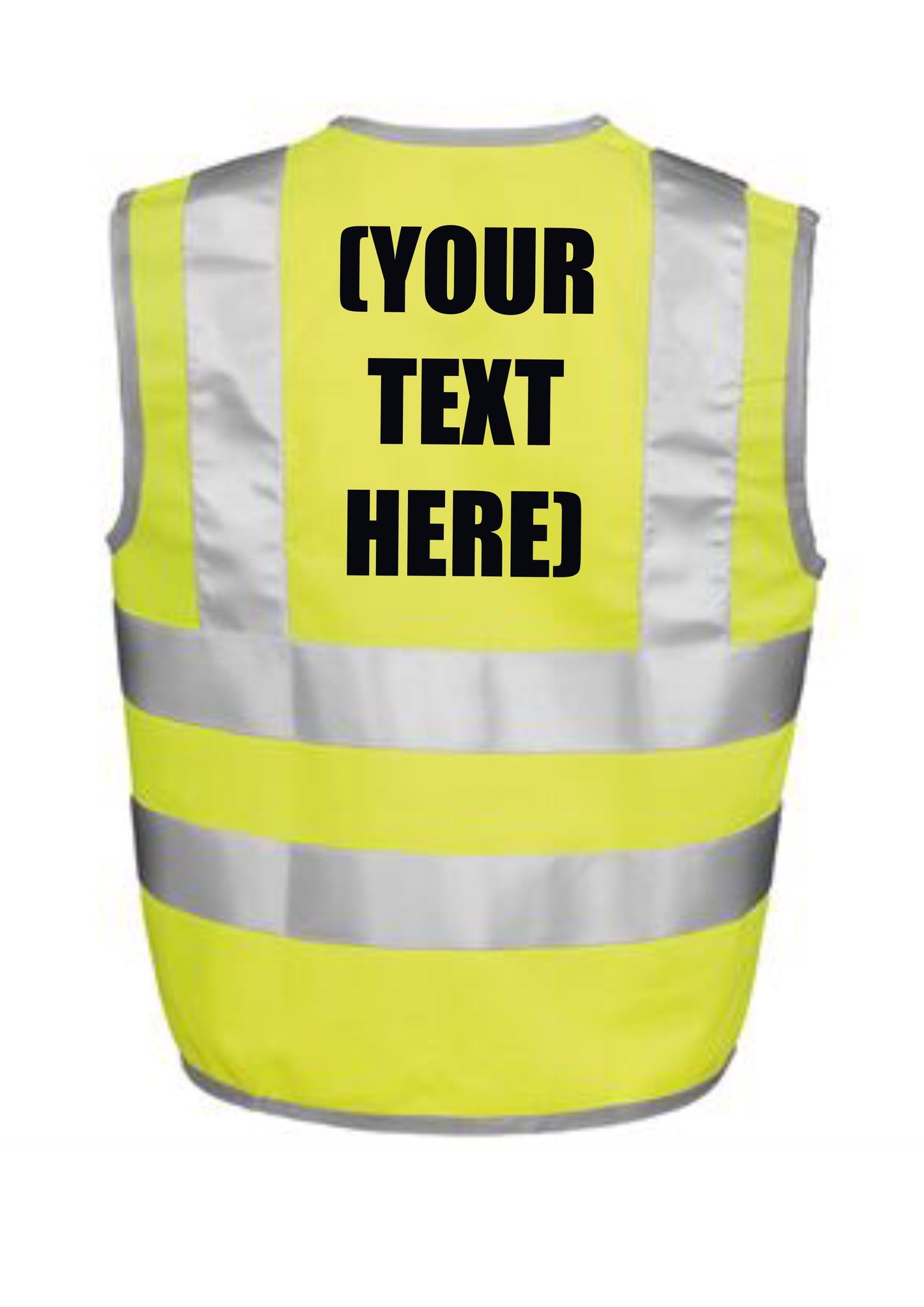 Kids Hi-Vis Vest - Your Text Here